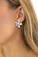 Floral Ceramic Flower Stud Earrings