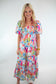 Mediterranean Coastline Vacay Dress