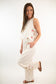 Cherry Embroidered Scalloped Tank