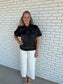 Pretty in Black Blouse