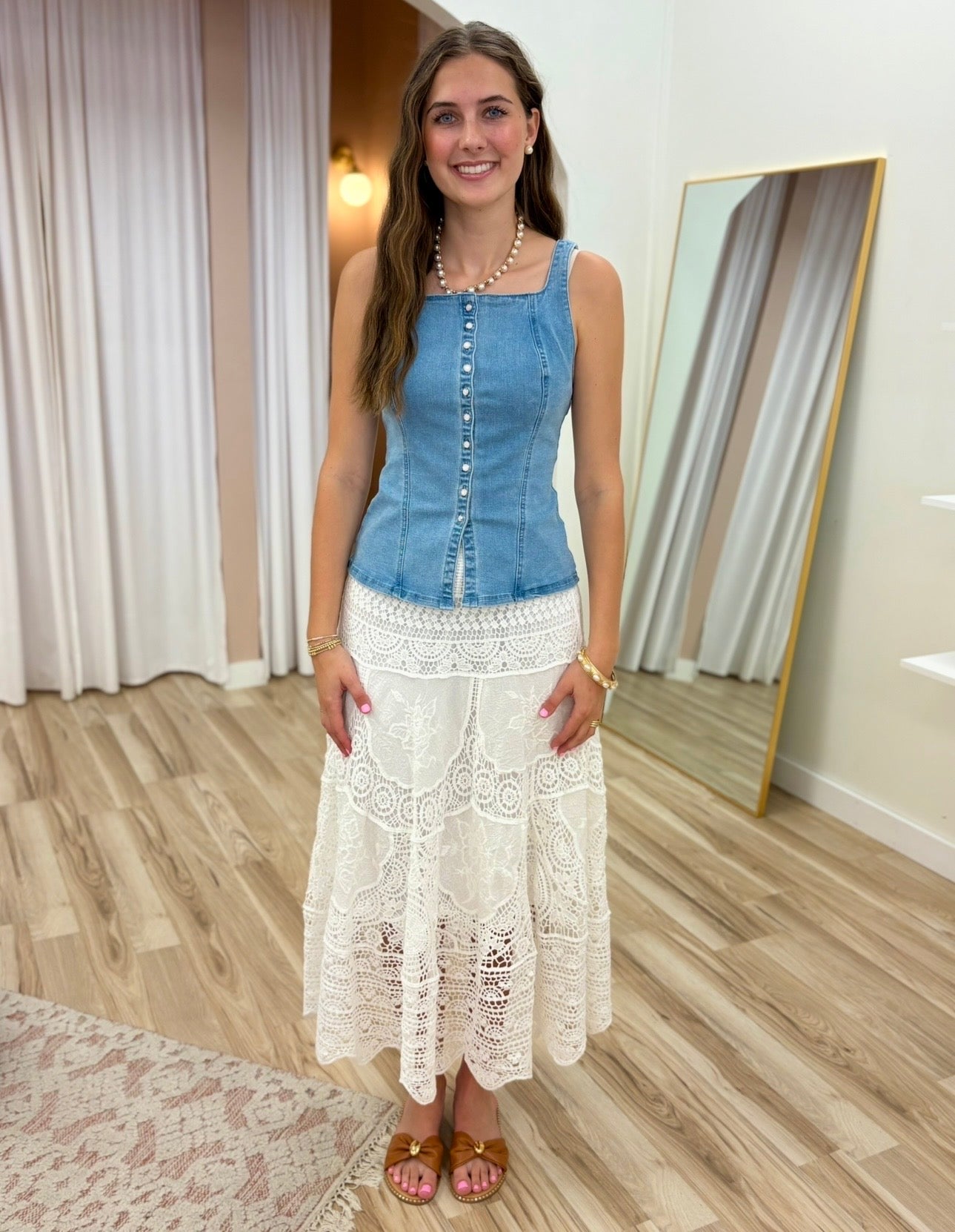 Crochet Maxi Skirt