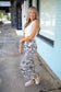 Natural Zebra Print Jeans