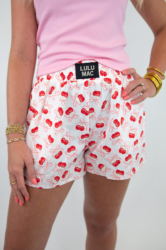 Cherry Lulu Mac Shorts