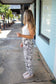 Natural Zebra Print Jeans