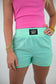 Mint Lulu Mac Shorts