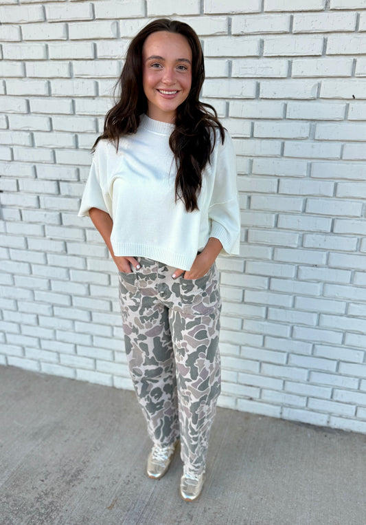 Blending in Camo Pants