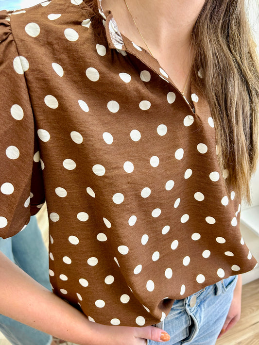 Southern Charm Dot Top