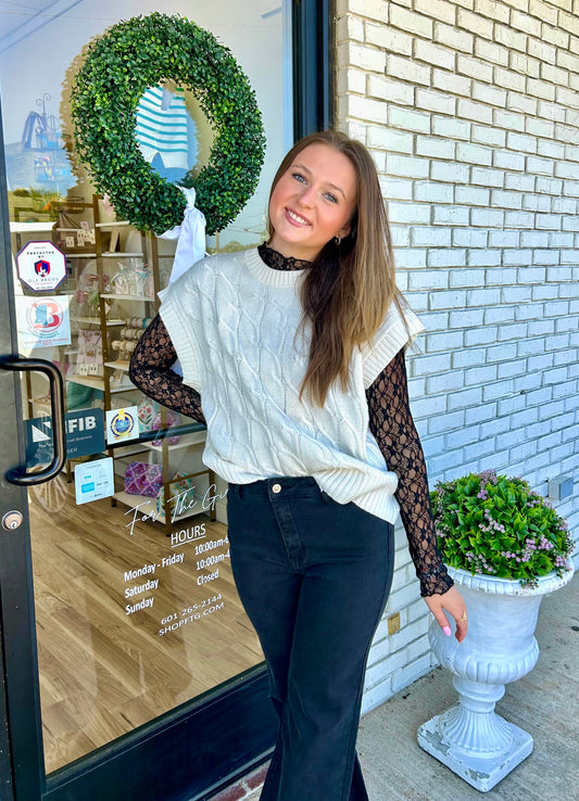 Lace Layering Top