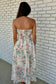 Meadow Ruched Midi Dress