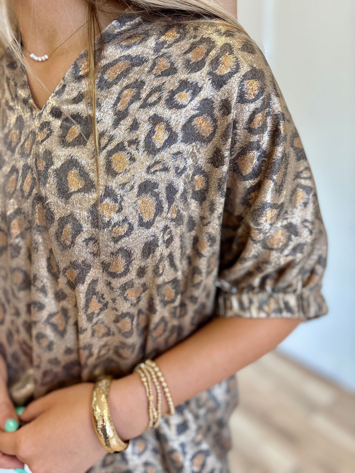 The Untamed Leopard Top