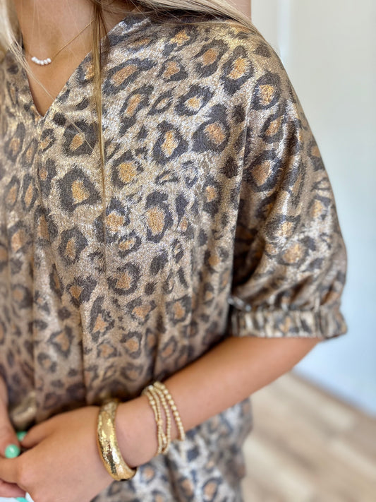 The Untamed Leopard Top