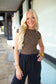 Short Sleeve Leopard Bodysuit