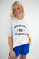 Embroidered USA 1776 Graphic Tee
