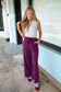 Knit Casual Drawstring Pants