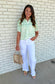 Floral Print Pintuck Button Down Puff Sleeve Blouse