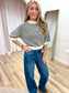 Ivory Black Sweater