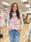 Pink Bow Printed Vest