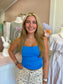 Clean Line Halter Tank - Marina