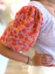 Lavender Bubble Sleeve Top