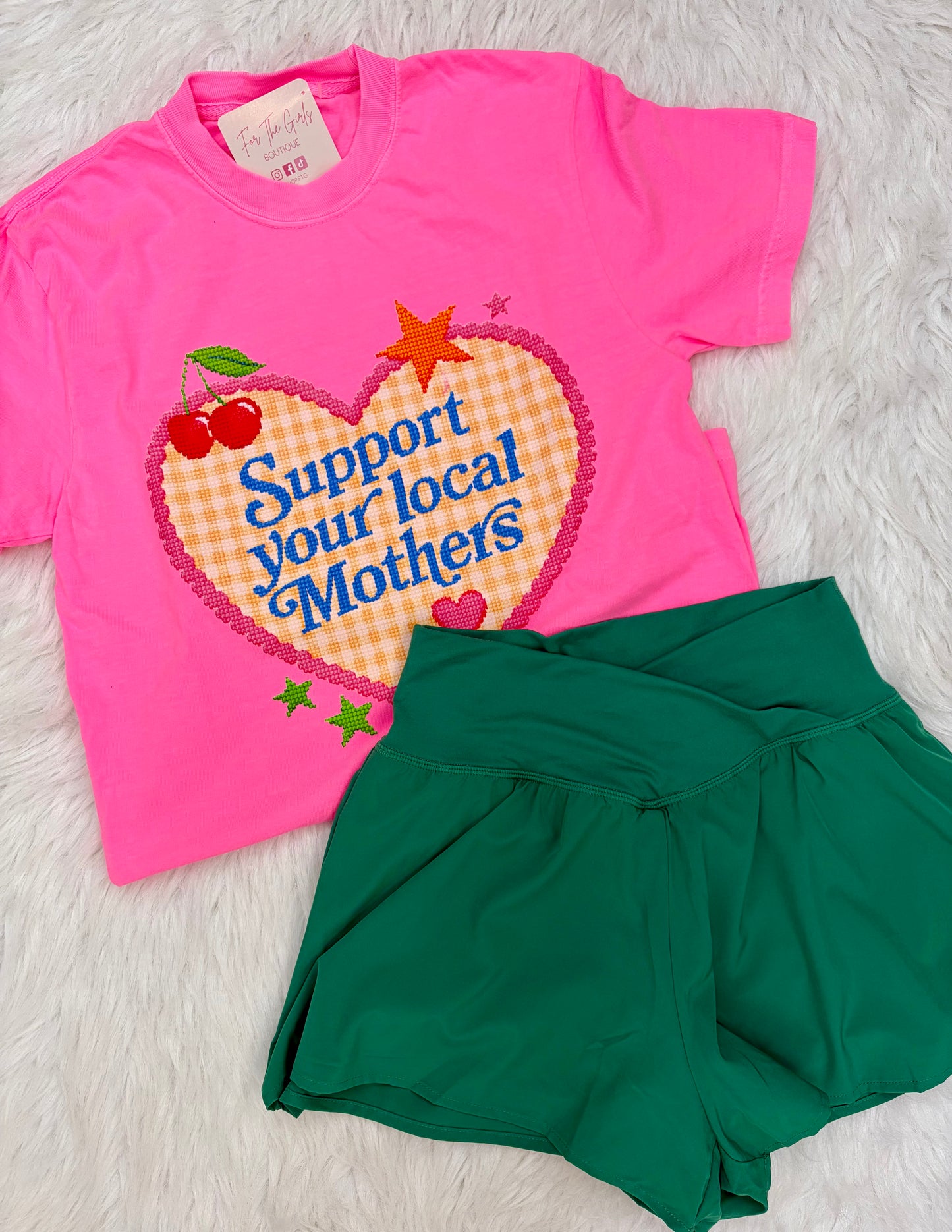 Support Your Local Mothers Graphic Tee