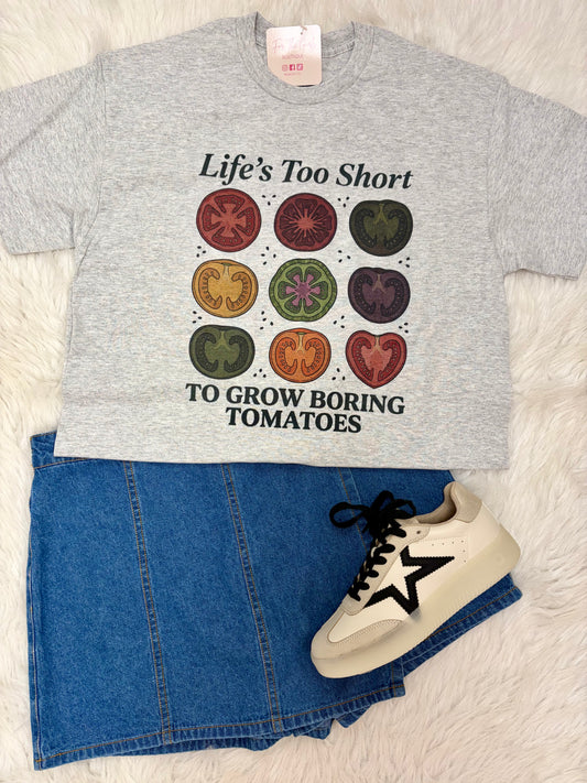Life's Too Short Tomato Graphic Tee