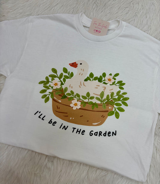 Find Me In The Garden Graphic Tee