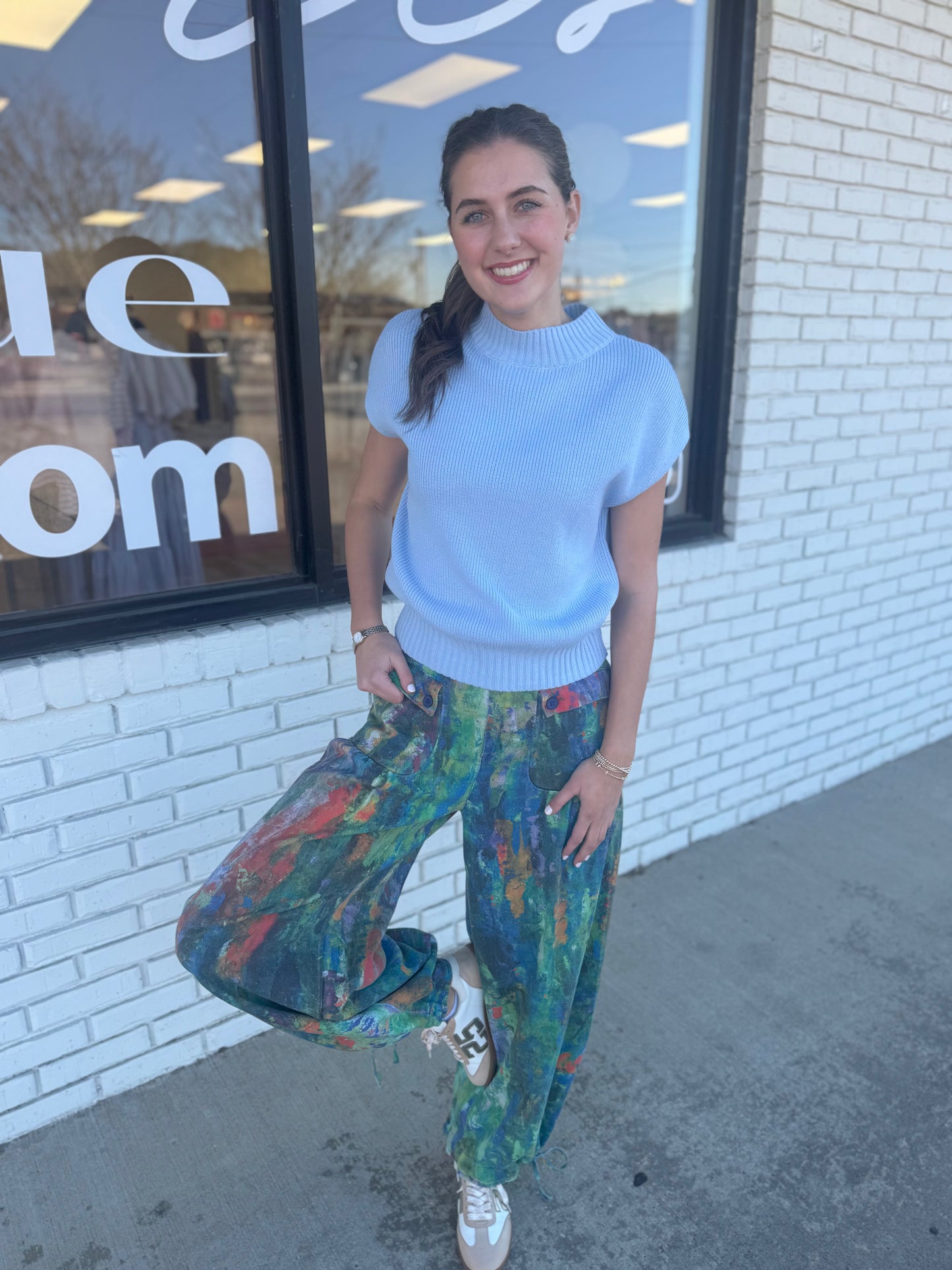 Colored Lotus Jeans