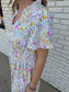 Mixed Garden Floral Maxi Dress