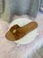 Tan Gold Detail Sandal