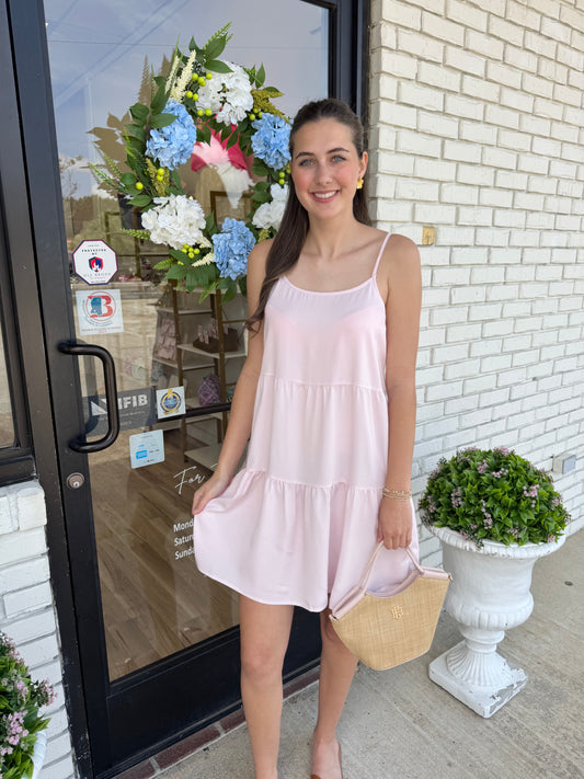 Everyday Tiered Mini Dress