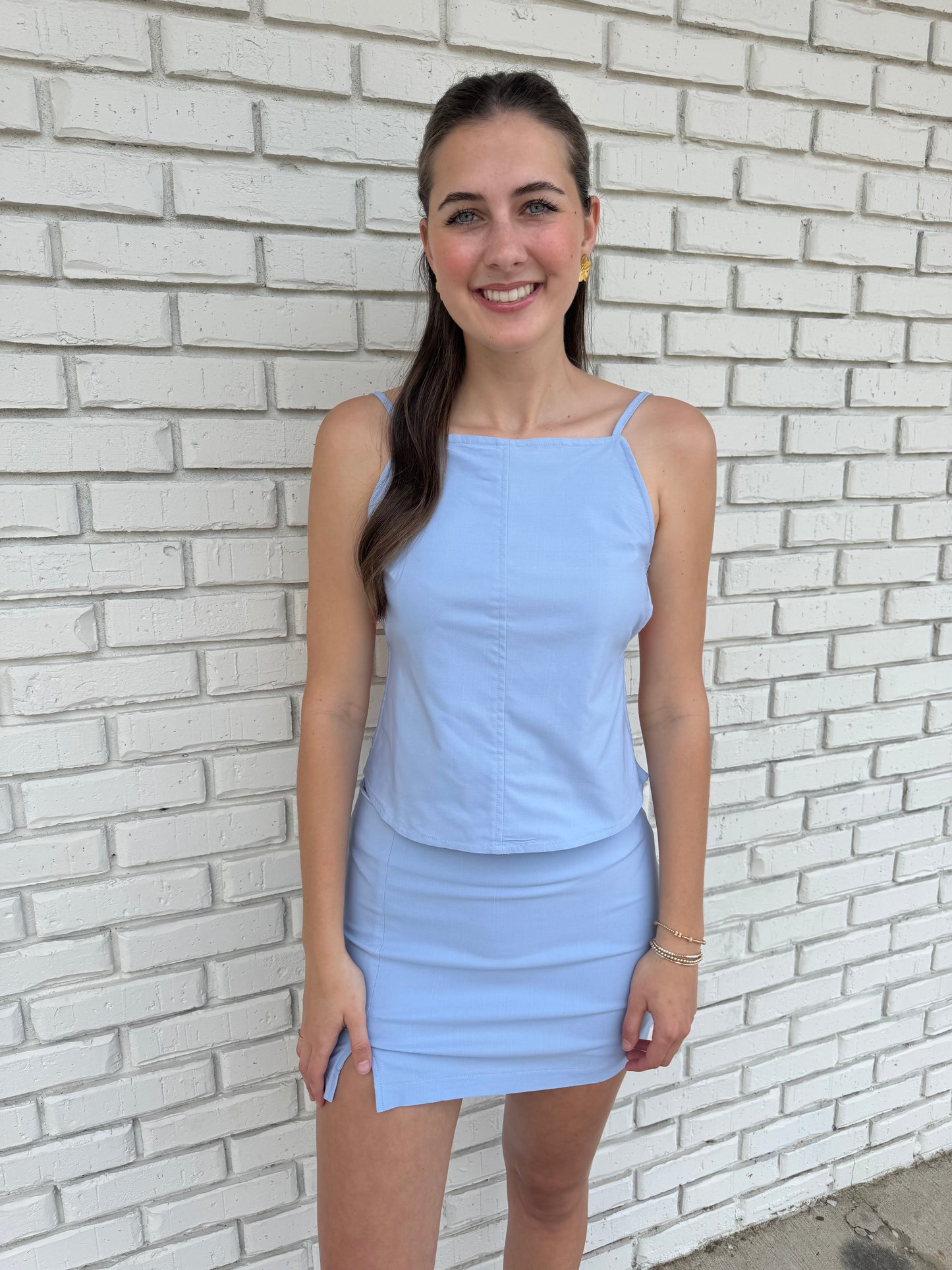 Light Blue Skort & Top Set