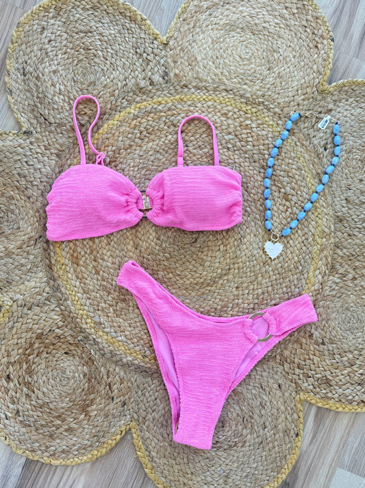 Pink Punch Ring Bikini Set