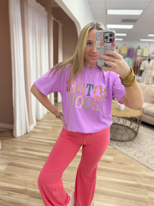 Motherhood Orchid Graphic Tee