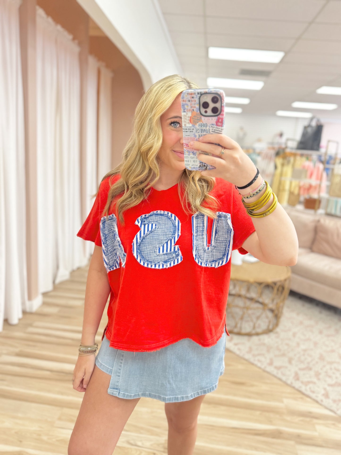 USA Mineral Wash Top