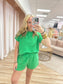 Green Pop Classic Tee/Short Set