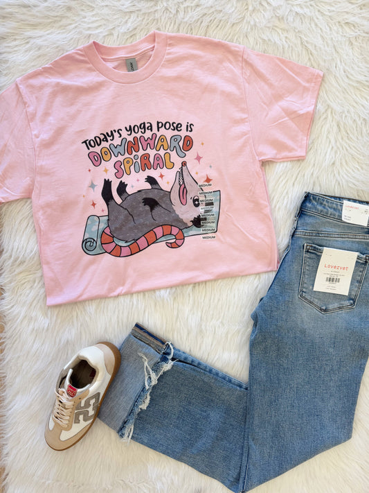 Todays Yoga Pose Graphic Tee