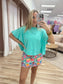 Postmarked In Paradise Skort
