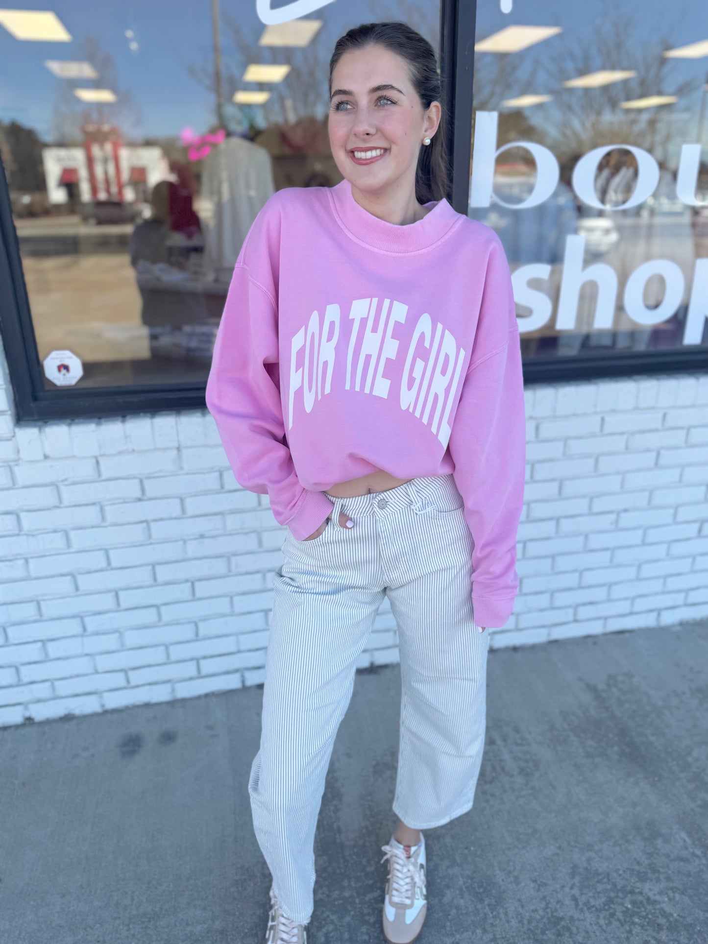 For The Girls Mockneck