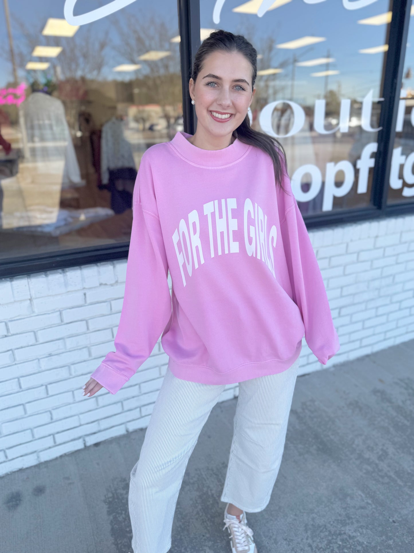 For The Girls Mockneck