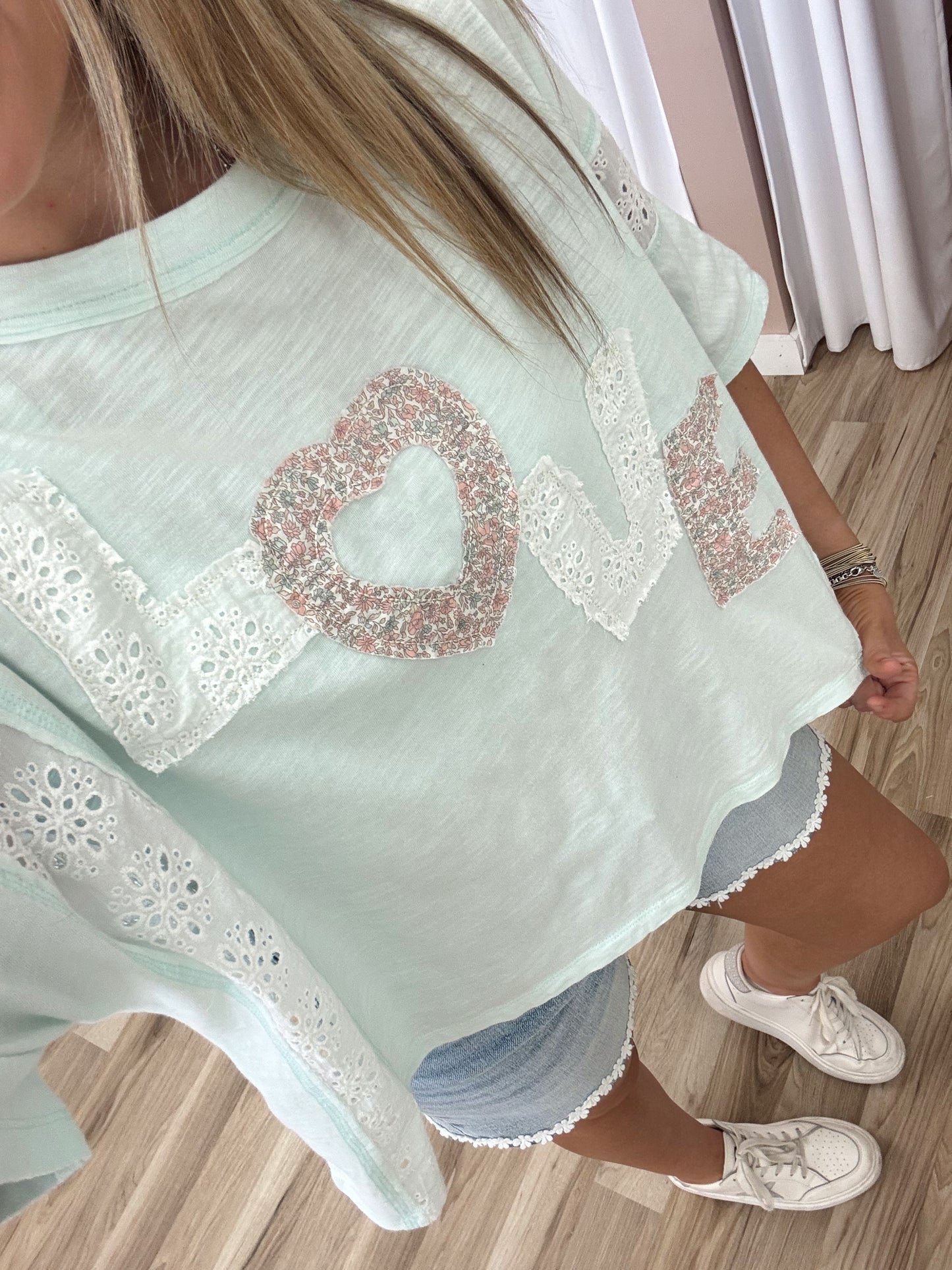 Mint Love Knit Top