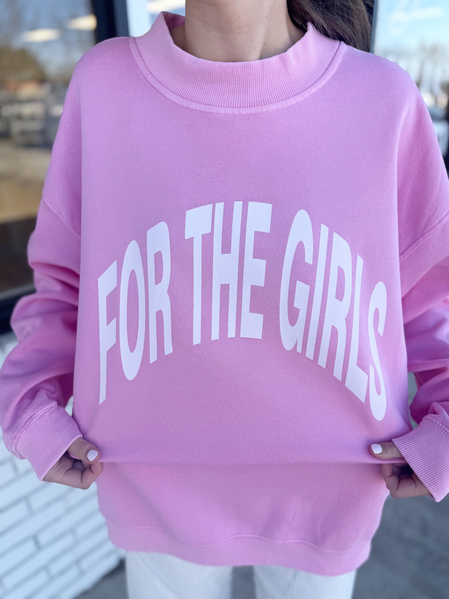 For The Girls Mockneck