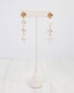 Grants Dangle Pearl Earring Cream