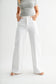 White Stretchy Wide Leg Jean