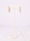 Woodard Pearl Hoop Earring GOLD: Default