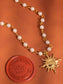 Kalani 18K Gold Non-Tarnish Sun Beaded Necklace