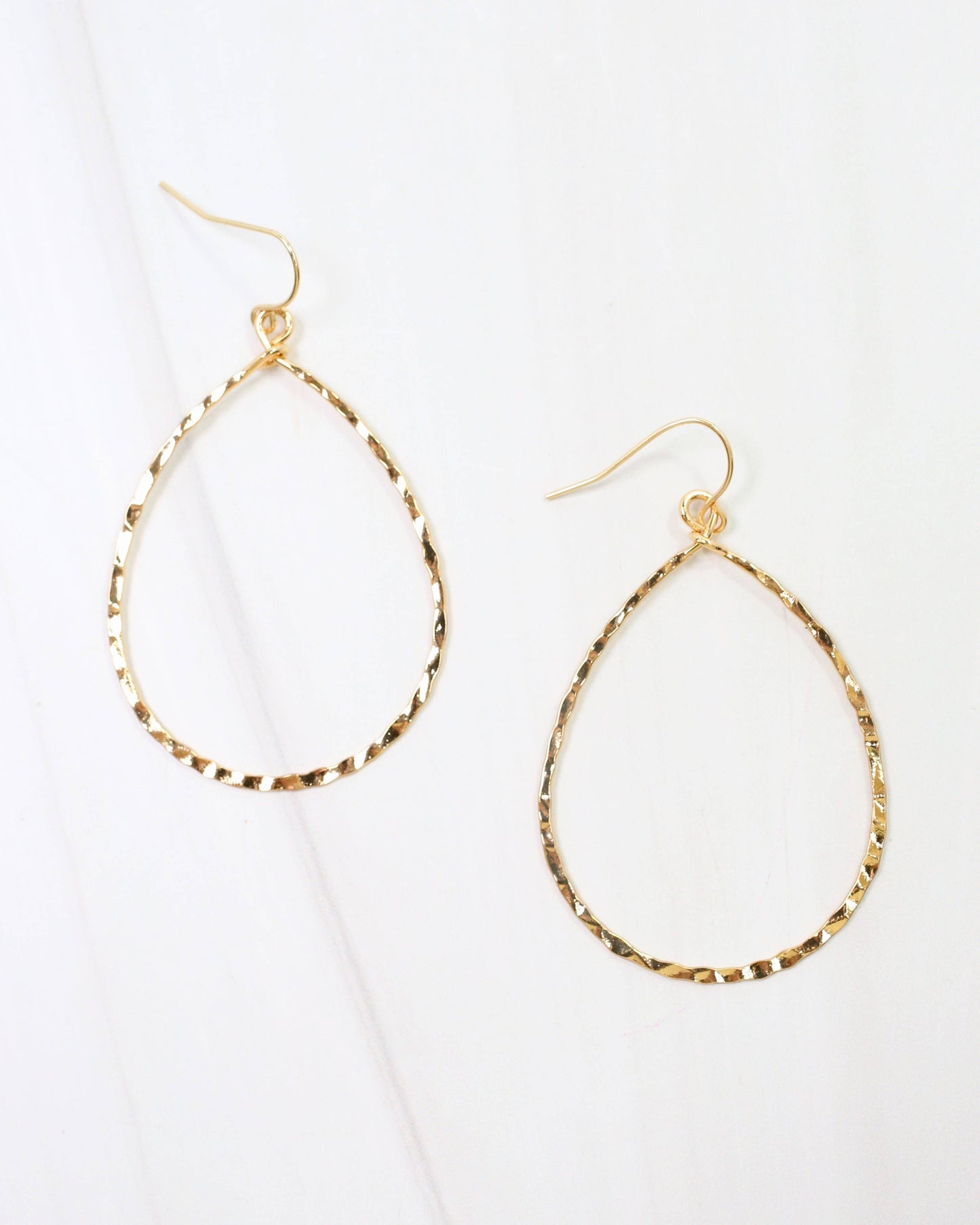 Griffith Textured Hoop Earring