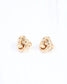 Forget Me Knot Earring Gold