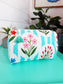 Garden Party Quilted Cosmetic Bag
