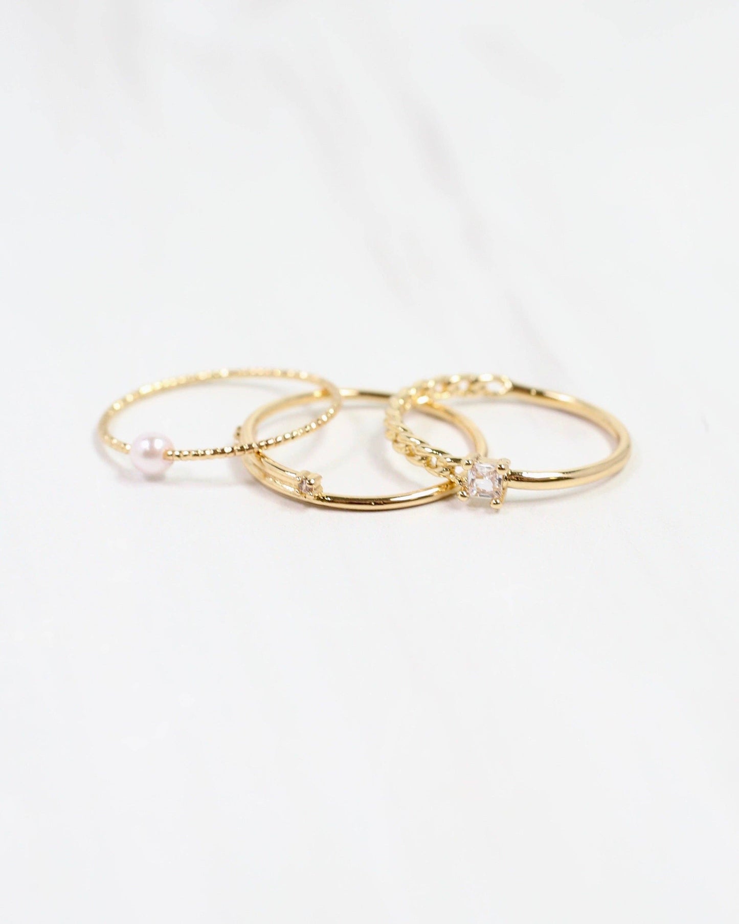 Brilliana Ring Set Gold