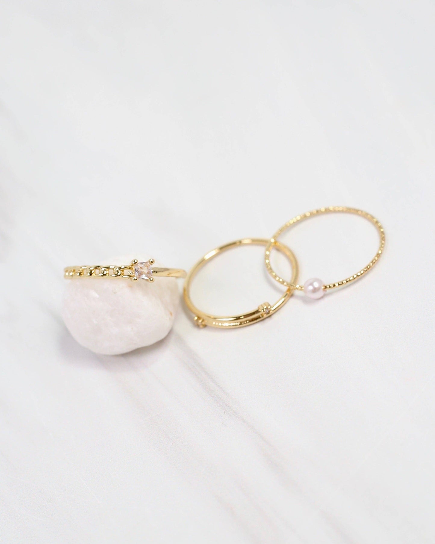Brilliana Ring Set Gold